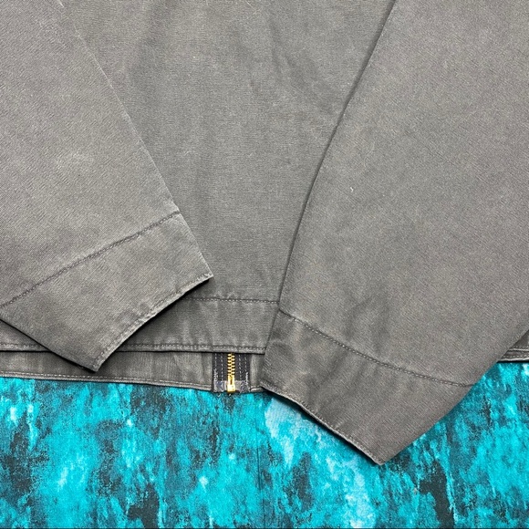 NWT Carhartt Jacket XXL J97 Grey Duck Fleece Lined - Picture 6 of 12